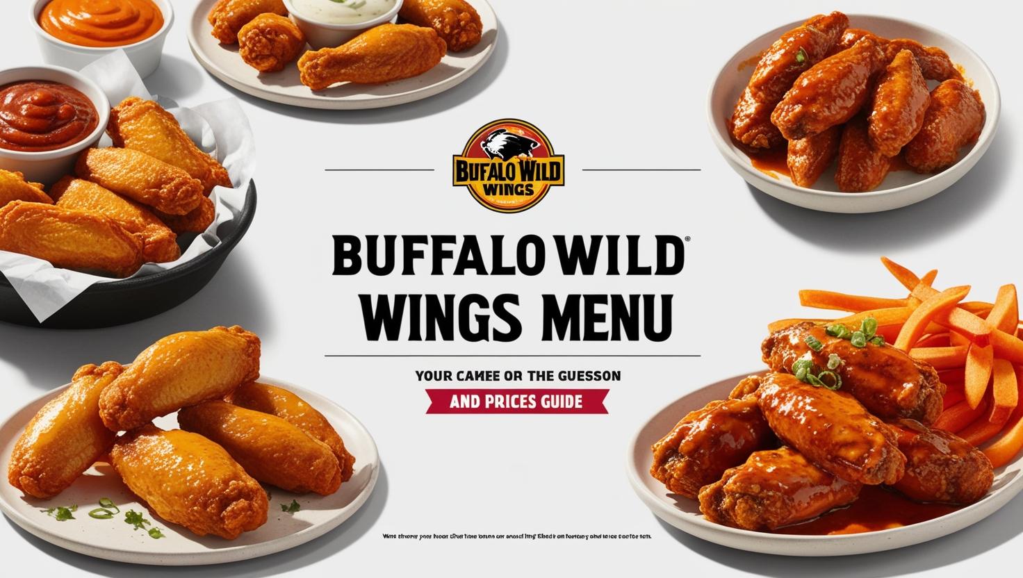 Buffalo Wild Wings Menu & Prices Guide 2025