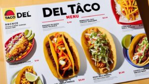 Del Taco Menu with Prices