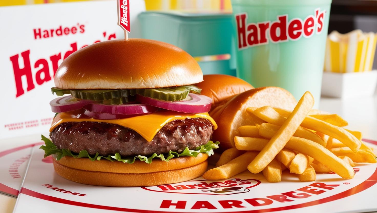 Hardee’s Hamburger Menu