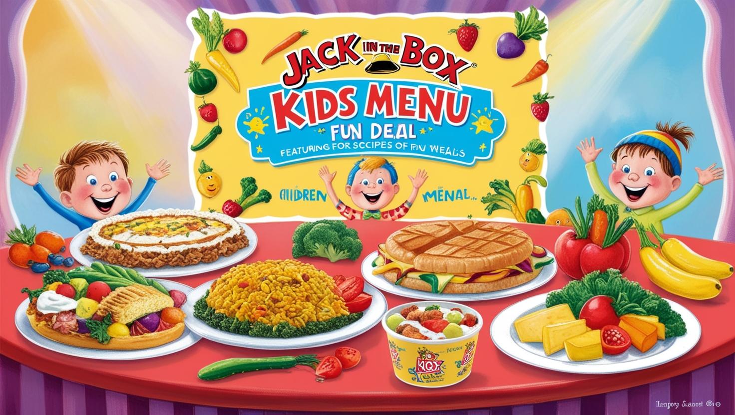 Jack in the Box Kids Menu