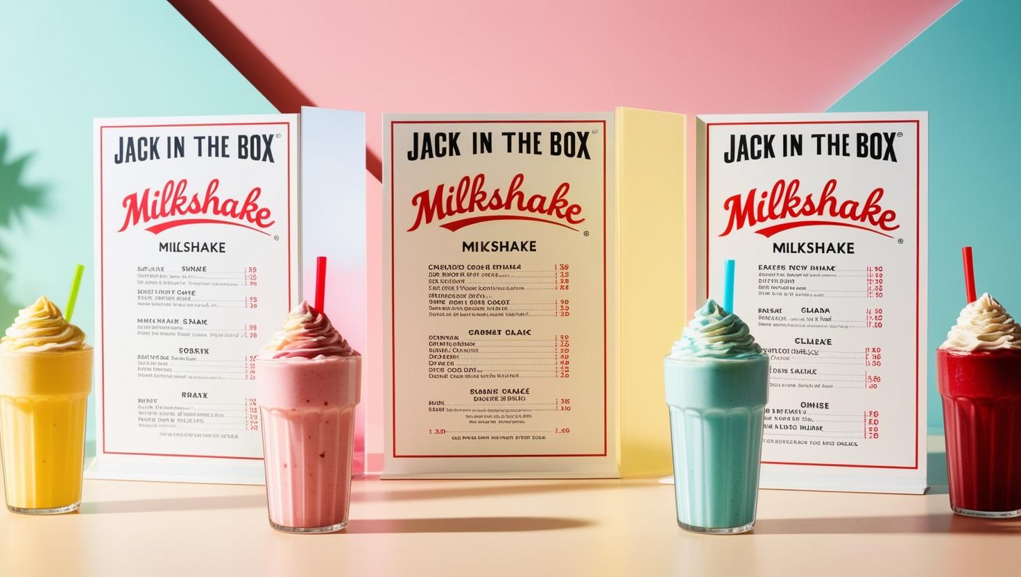 Jack in the Box Milkshake Menu Flavors & Prices