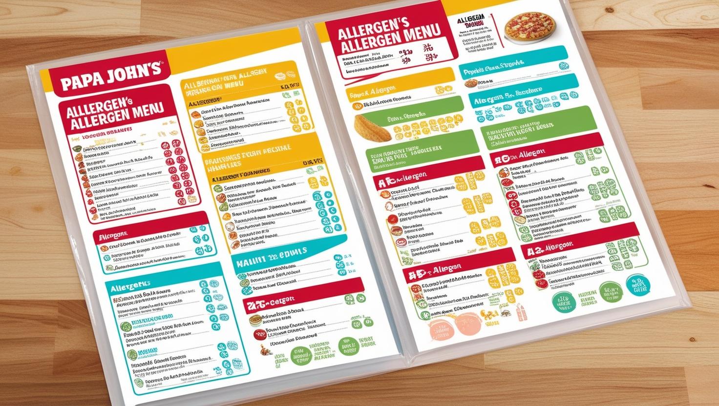 Papa John’s Allergen Menu