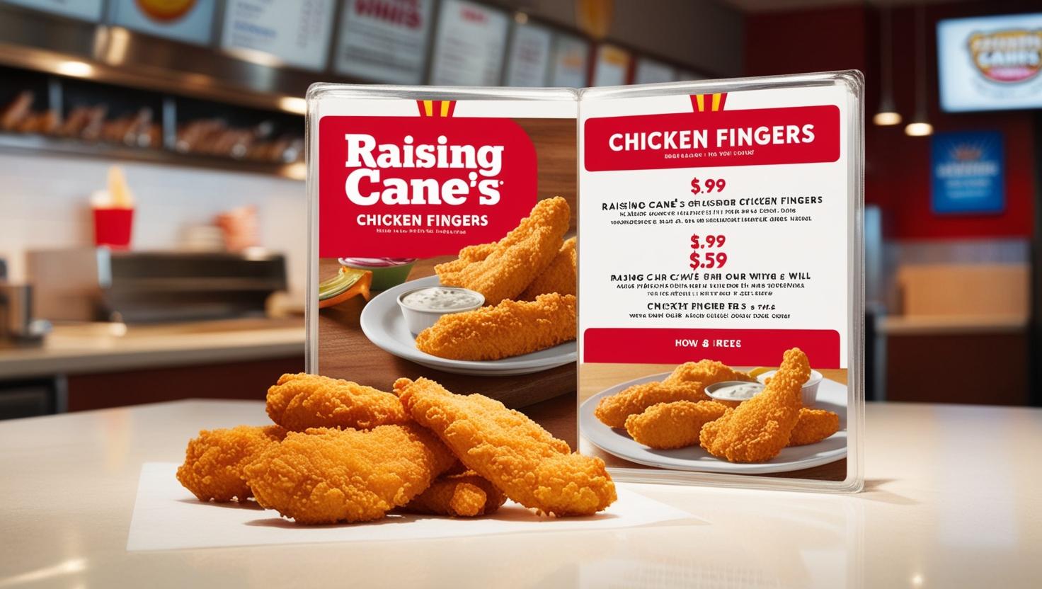 Raising Cane’s Chicken Fingers Menu & Prices