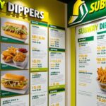 Subway Dippers Menu With Prices