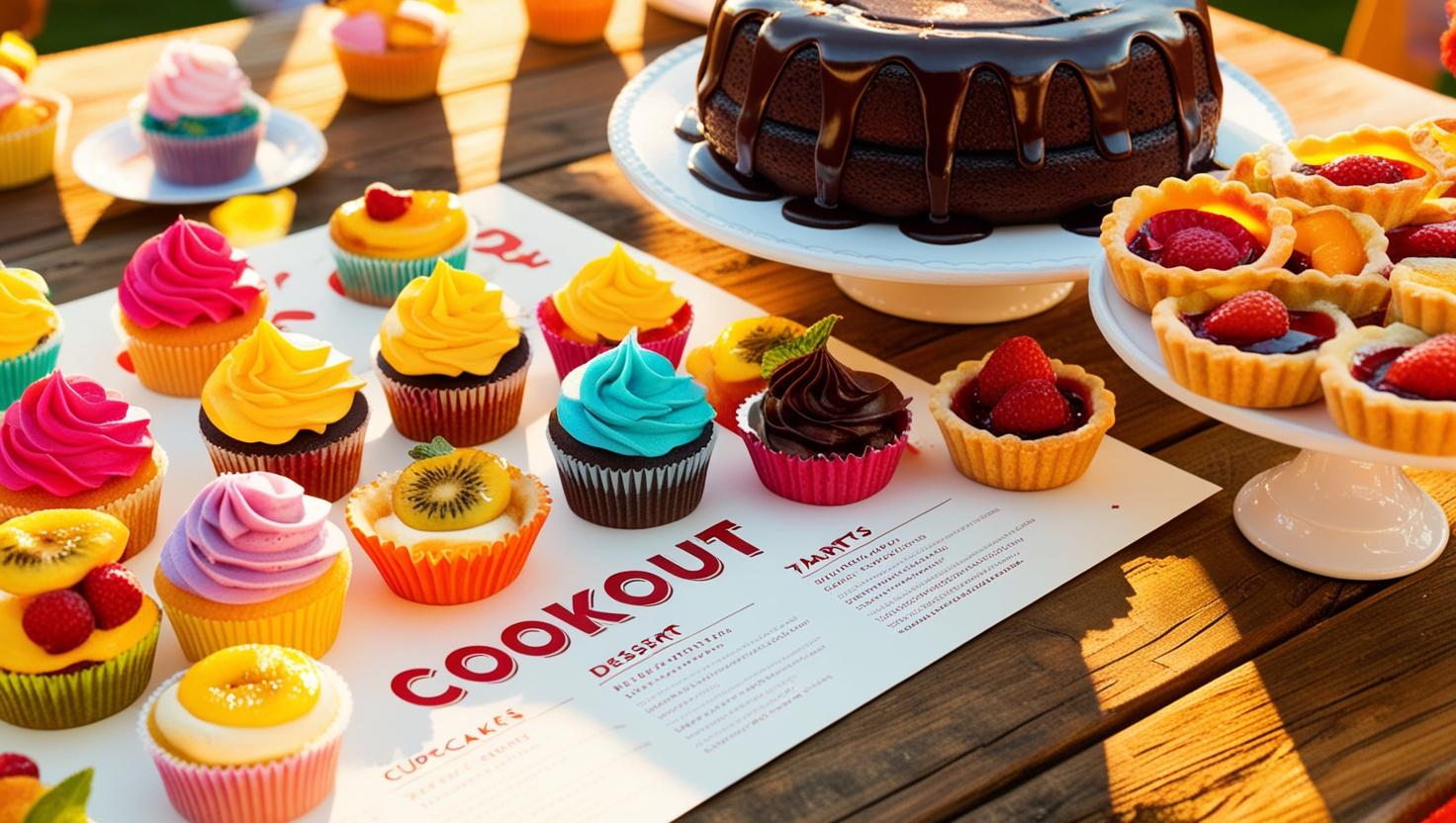 Sweet Treats on the Cookout Dessert Menu