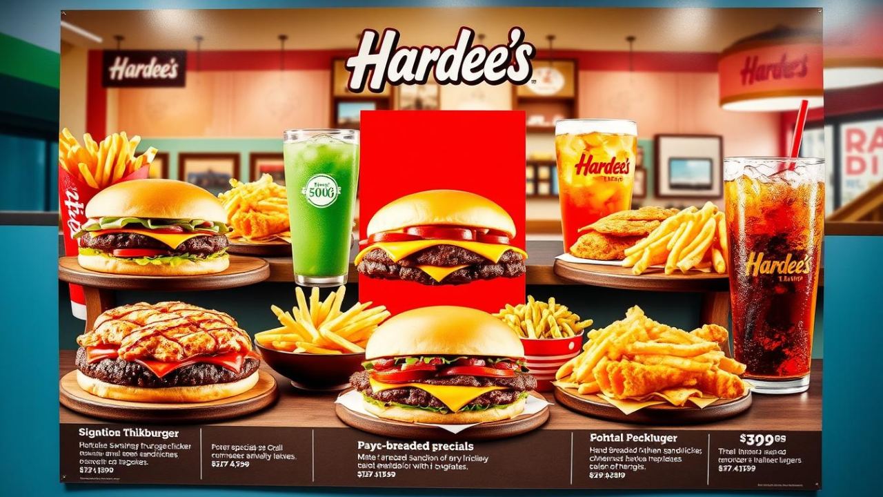 Hardee’s Takeout Menu