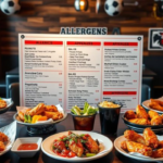 Buffalo Wild Wings Allergen Menu