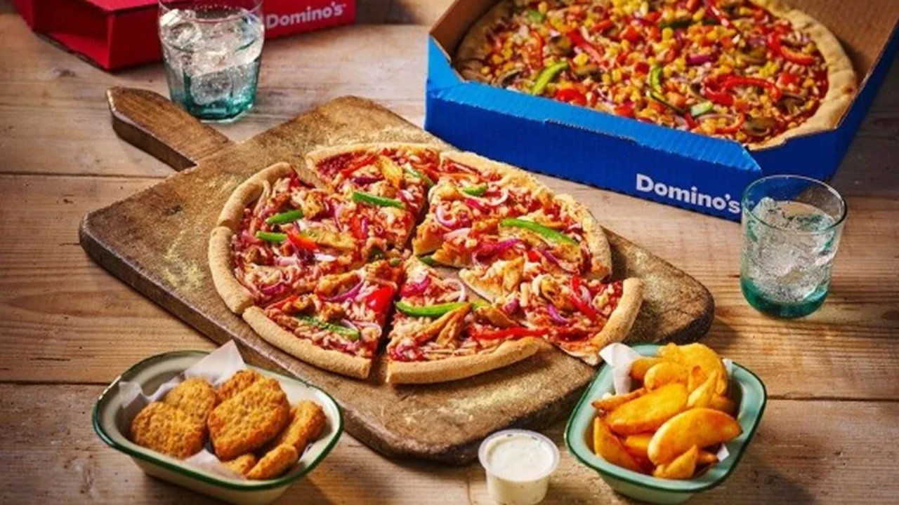 Domino’s Veg Pizza Menu