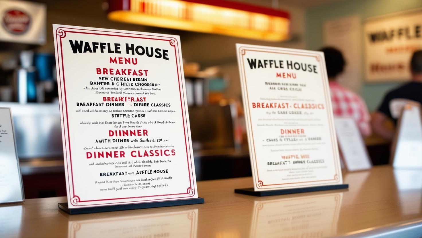 Waffle House Full Menu