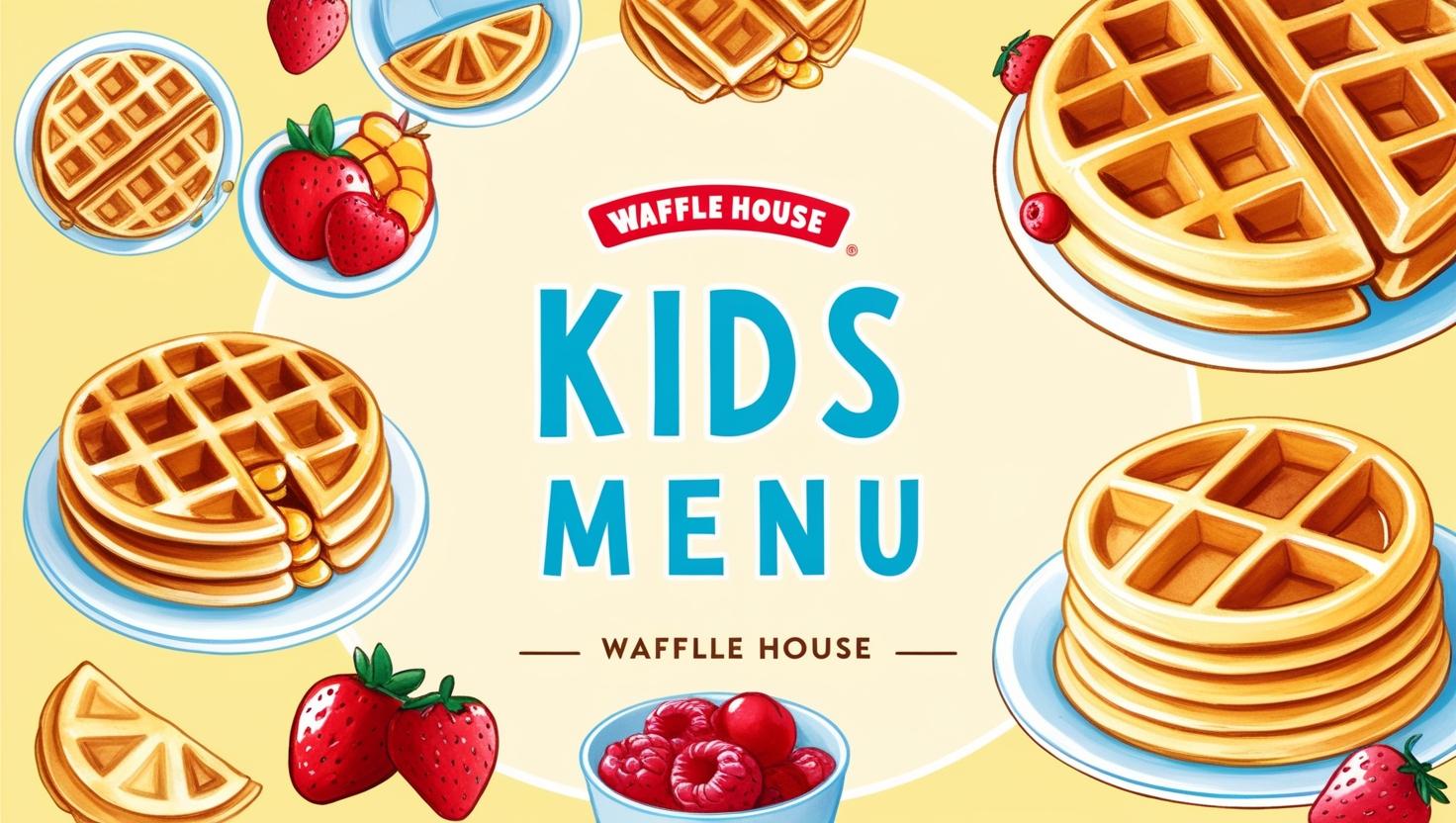 Waffle House Kids Menu