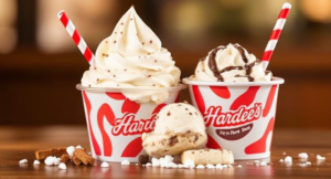 Hardee’s Ice Cream Menu