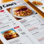 Raising Cane’s Menu with Prices